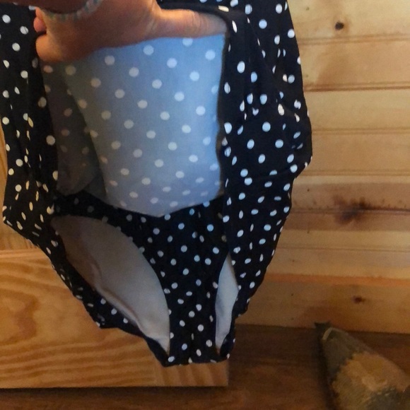 Merona vintage one-piece swim suit - Picture 4 of 4